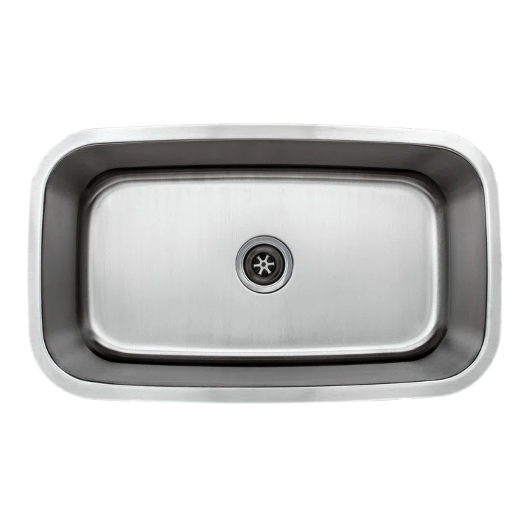 Craftsmen Series 31.5'' L Undermount Single Bowl Stainless Steel Kitchen Sink