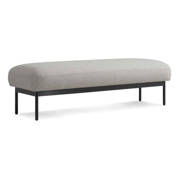 Puff Puff Polyester Upholstered Bench