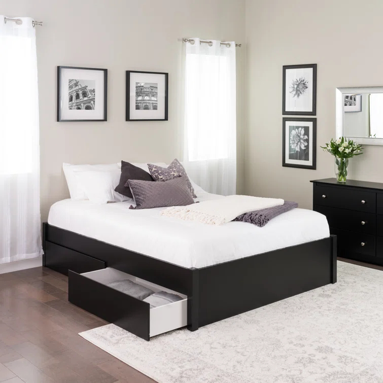 Kirandip Select 4-Post Platform Bed