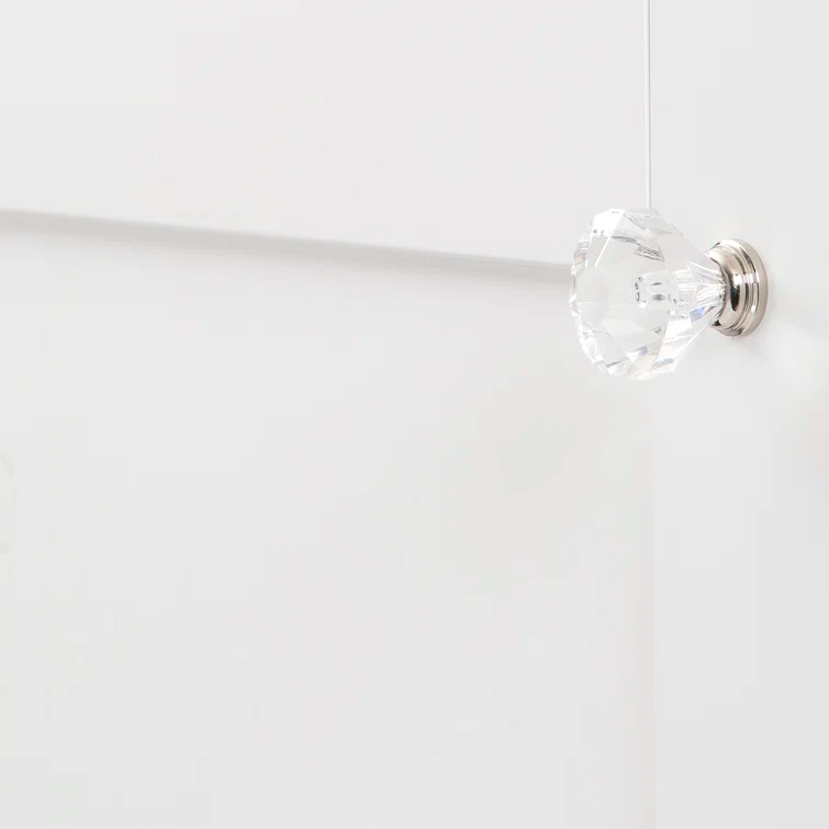 Crystal Palace 1 1/4" Length Geometric Knob
