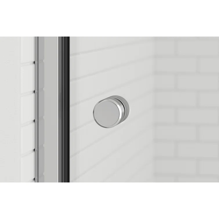 Rotolo 60" W x 70" H Semi-Frameless Shower Door