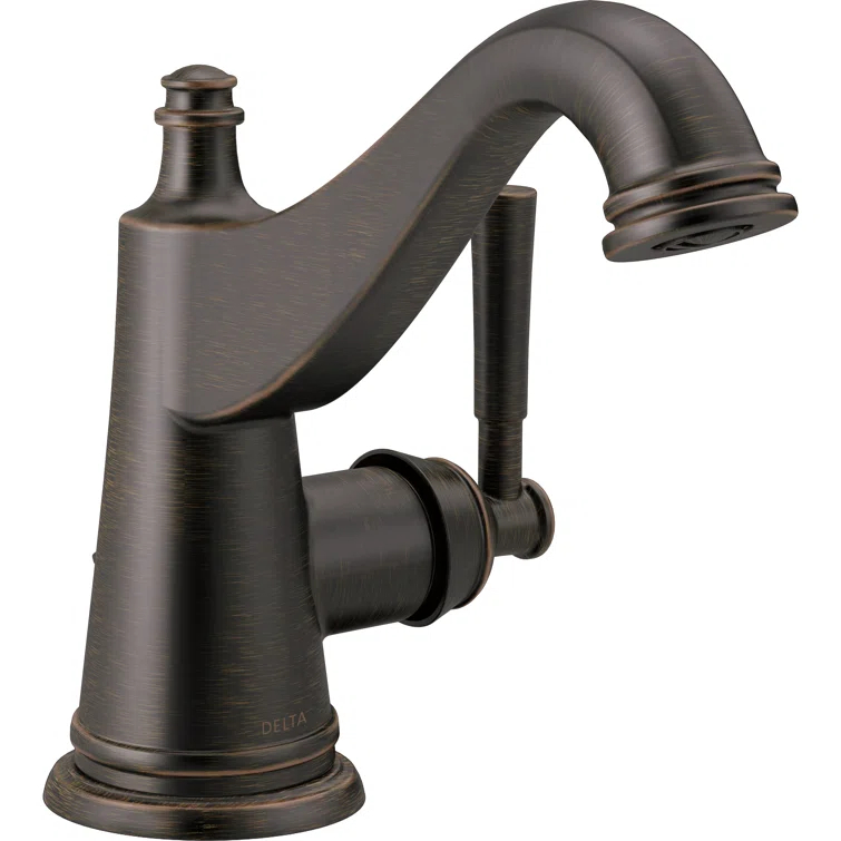 Mylan Single Hole Bathroom Faucet with Drain Assembly, Single Handle Bathroom Sink Faucet