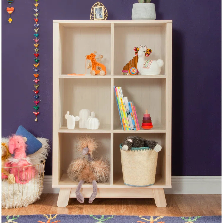 Hudson Cubby 48" H x 15.5" Kids Bookcase