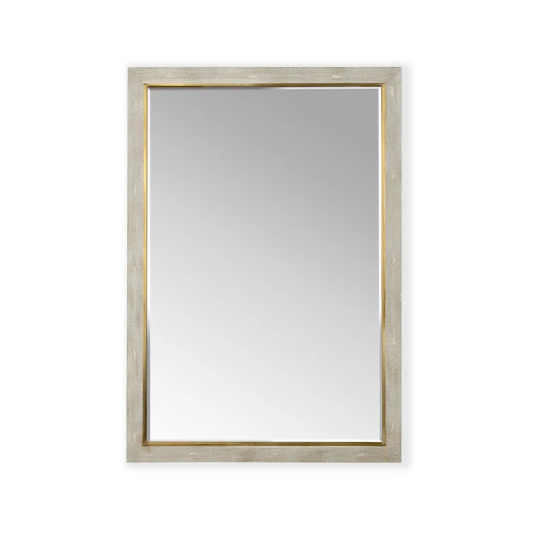 Kensington Wood Flat Wall Mirror