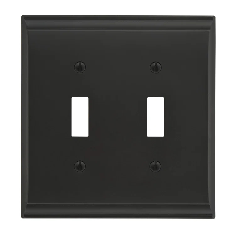 Candler 2-Gang Toggle Light Switch Wall Plate
