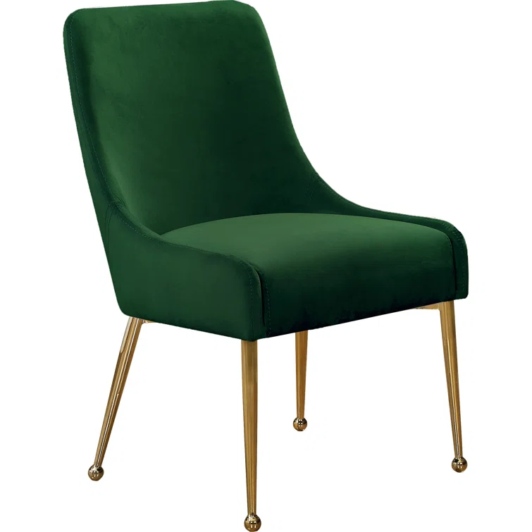 Rickyah 19.5'' H Velvet Upholstered Side Chair
