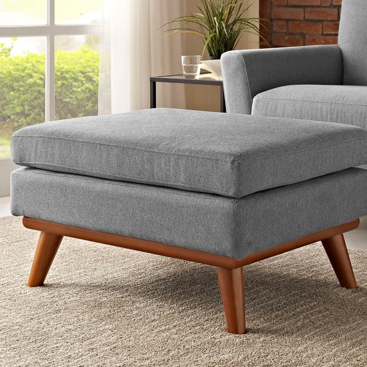 Modway Engage Upholstered Fabric Ottoman
