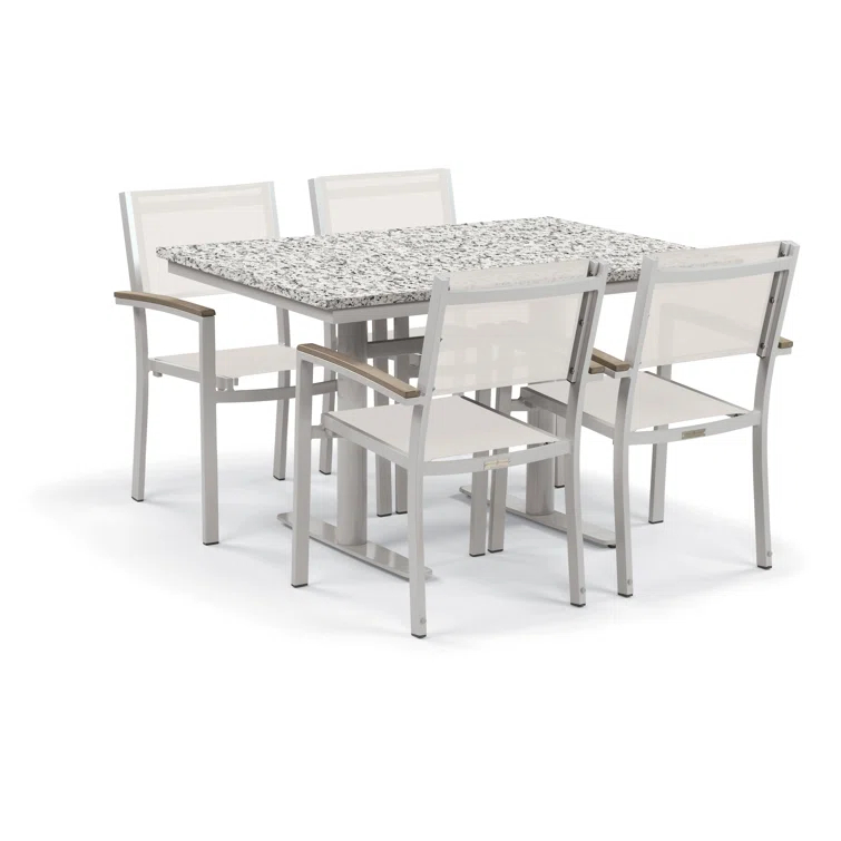 Travira Stacking Patio Arm Chair