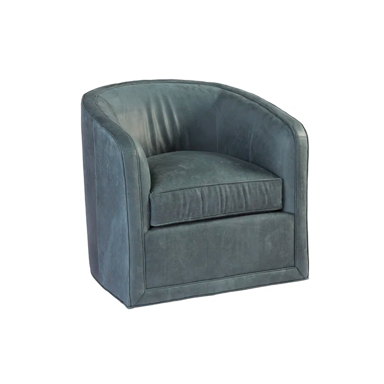 Tommy Bahama Home Los Altos Colton Leather Swivel Chair