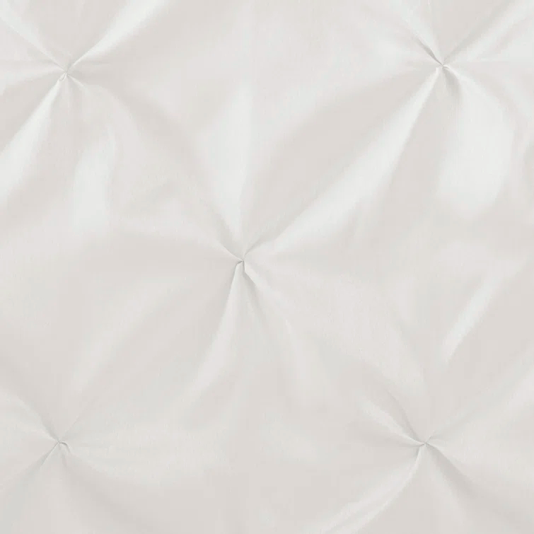Madison Park Laurel Tufted Semi-Sheer Shower Curtain