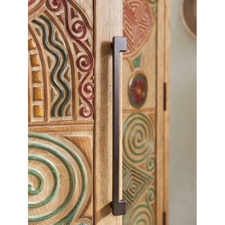 Los Altos Cameroon Bar Cabinet