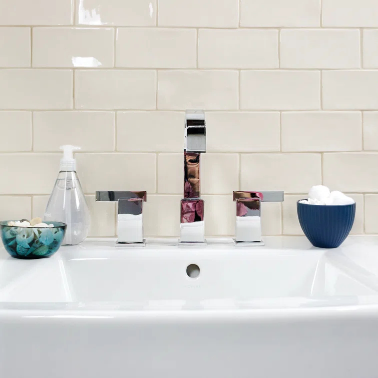 Barcelona 3x6 Blanco Polished Ceramic Subway Wall Tile (5.38 Sq. Ft. / Case)