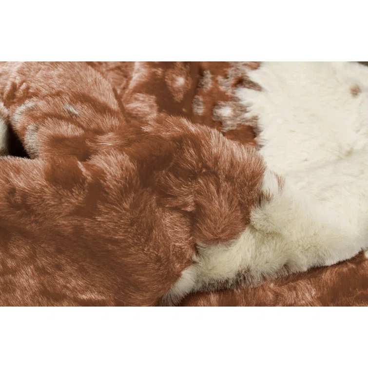 Middletown Power Loom Brown/White Rug