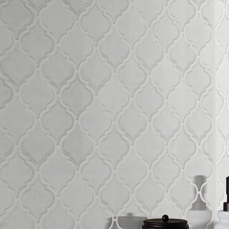 Victoria 11.26" x 12.05" Ceramic Novelty Mosaic Wall & FloorTile