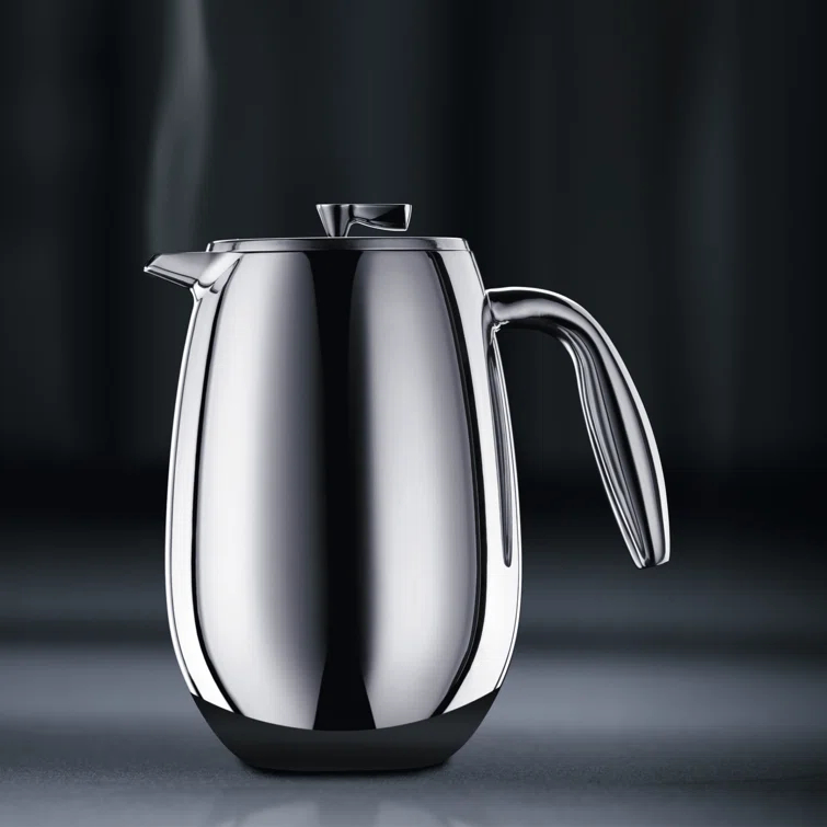 Bodum Columbia Double Wall Stainless Steel French Press Coffee Maker