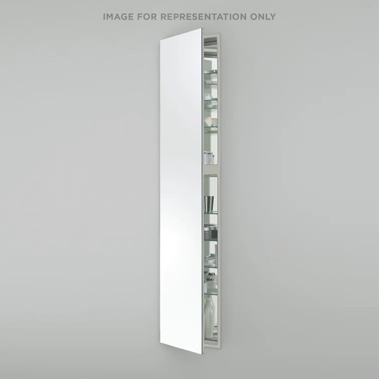 Modern 30'' Recessed Medicine Cabinet with USB and Outlet