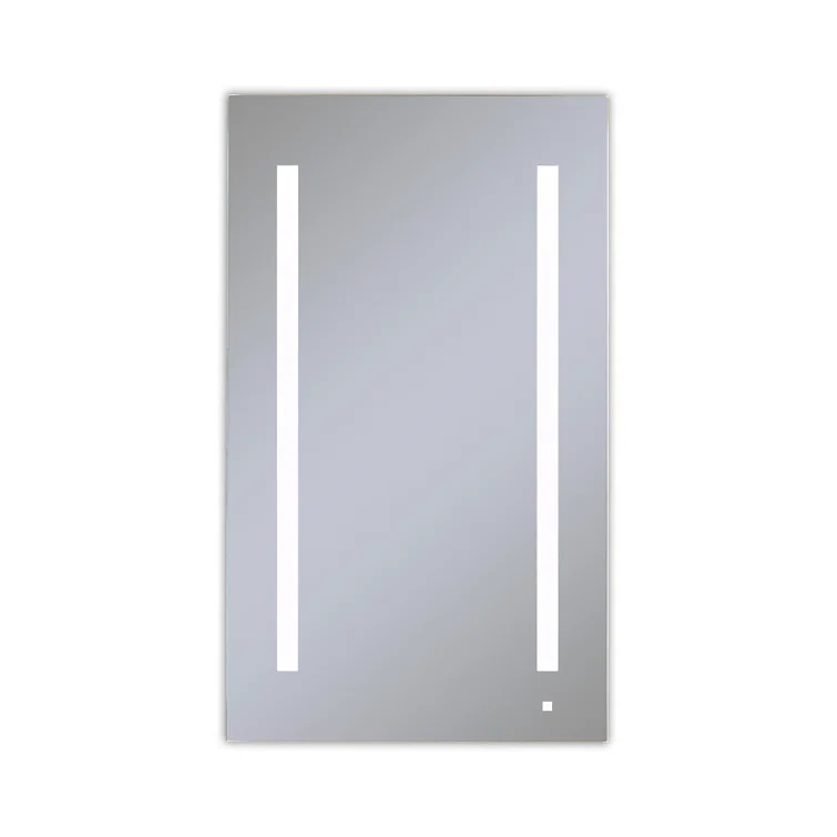 Robern AiO Recessed Framed Medicine Cabinet with 3 Adjustable Shelves and LED Lighting
