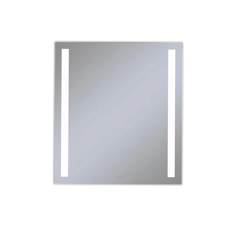 Modern Frameless Lighted Fog-Free Bathroom Vanity Mirror