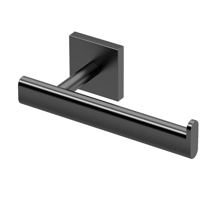 Elevate Euro Style Wall Mount Toilet Paper Holder Single Post
