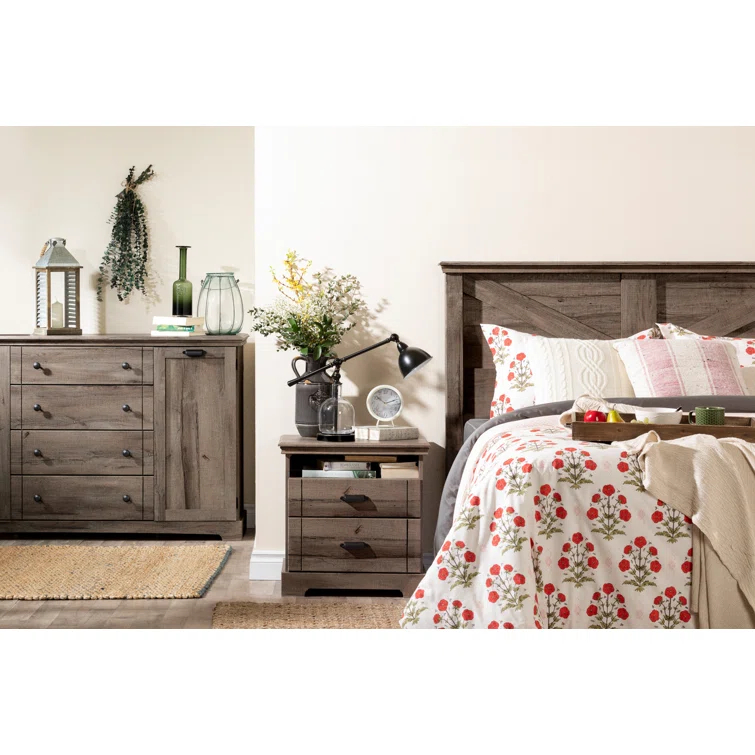 Avilla 2 - Drawer Nightstand