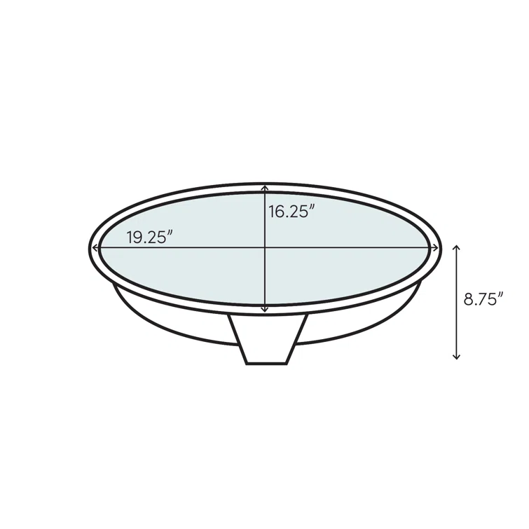 Farmington Self-Rimming Bathroom Sink