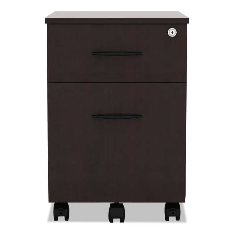 Alera 15.88'' Wide 2 -Drawer Mobile File Cabinet
