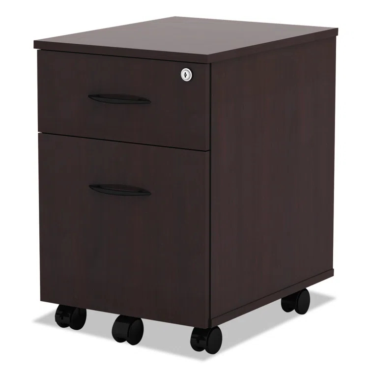 Alera 15.88'' Wide 2 -Drawer Mobile File Cabinet