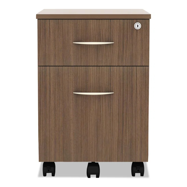 Alera 15.88'' Wide 2 -Drawer Mobile File Cabinet