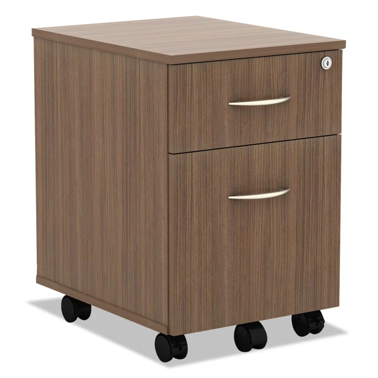 Alera 15.88'' Wide 2 -Drawer Mobile File Cabinet