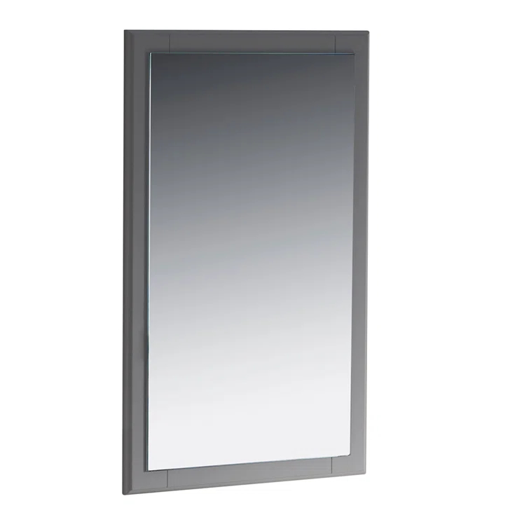 Oxford Wood Flat Wall Mirror