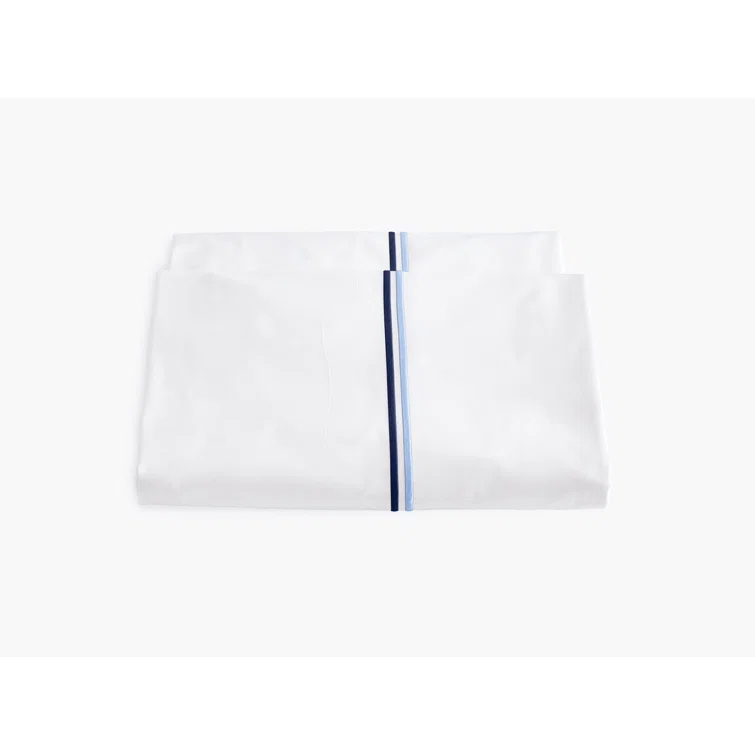 Twin Pool Cotton Duvet Cover with Satin Stitch