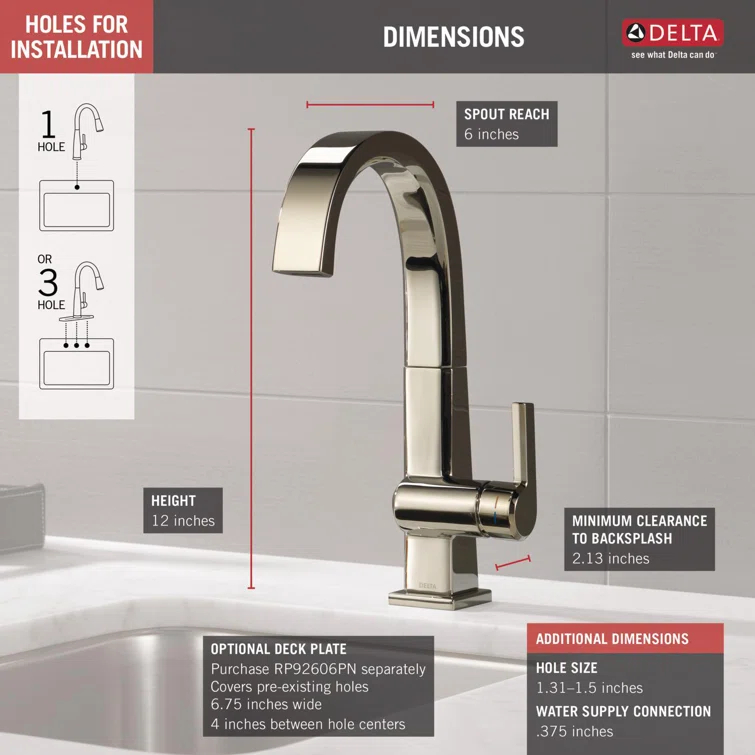 Pivotal Bar Faucet