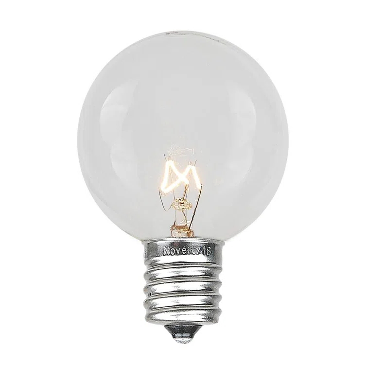 7 Watt C11 E17/Intermediate Dimmable Incandescent Bulb