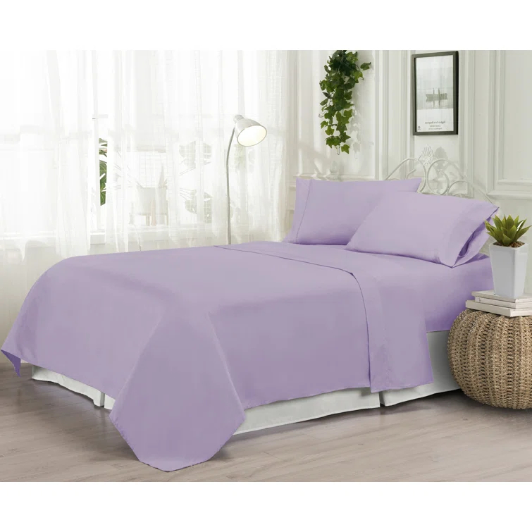 1800 Series Ultra Soft Microfiber Sheet Set with Extra Pillowcases