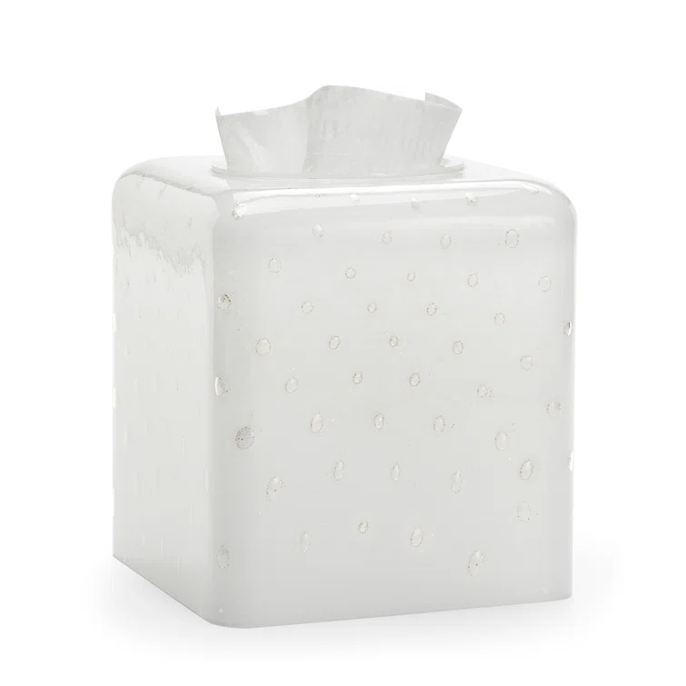Labrazel Contessa White Tissue Box Cover