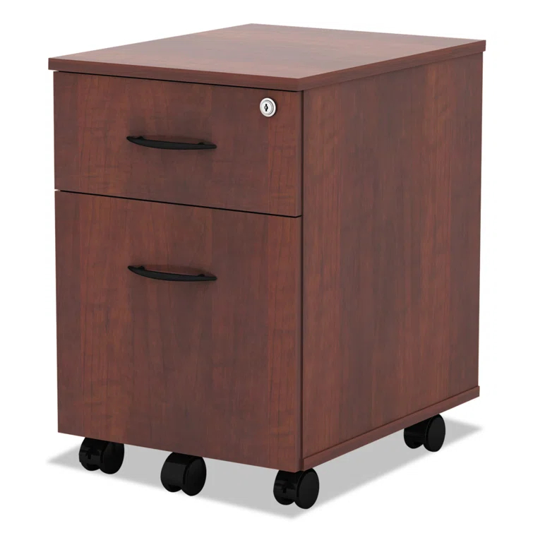 Alera 15.88'' Wide 2 -Drawer Mobile File Cabinet