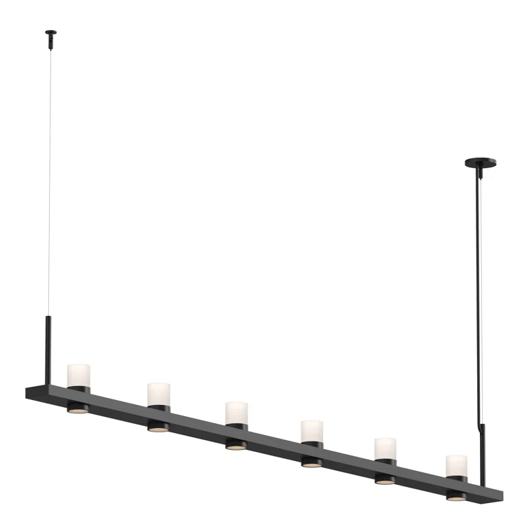 Intervals® 6 - Light LED Kitchen Island Pendant