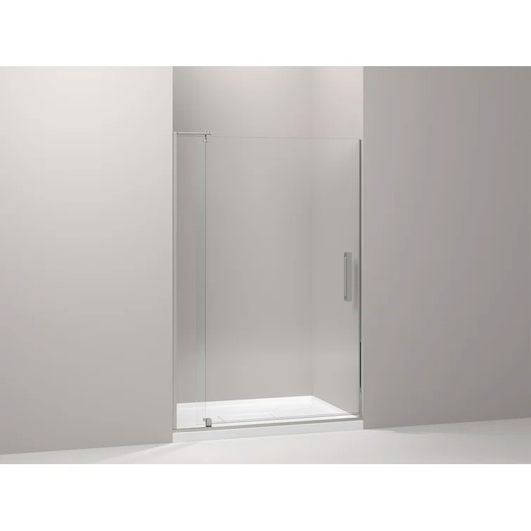 Revel 48'' x 70'' Pivot Shower Door with CleanCoat® Technology