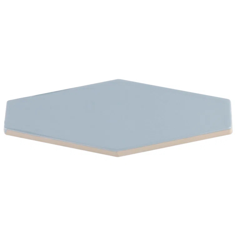 Midland Hexagon 4" x 8" Ceramic Subway Wall Tile (5.38 sq. ft. / box)