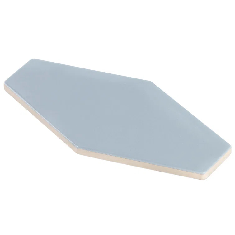Midland Hexagon 4" x 8" Ceramic Subway Wall Tile (5.38 sq. ft. / box)