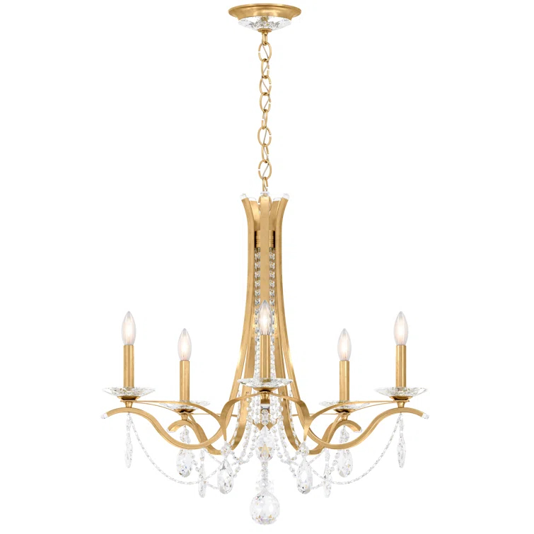 Vesca 5 - Light Dimmable Classic / Traditional Chandelier