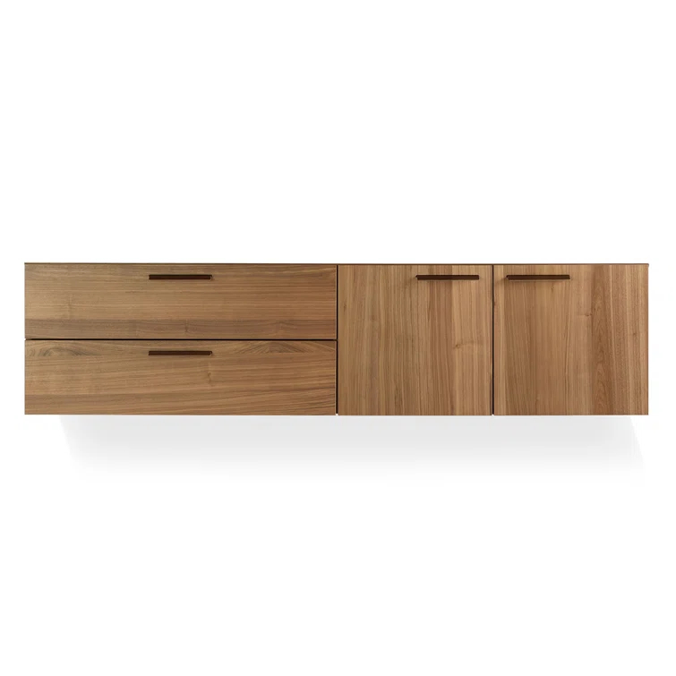 Shale 2 - Drawer Solid Wood Dresser