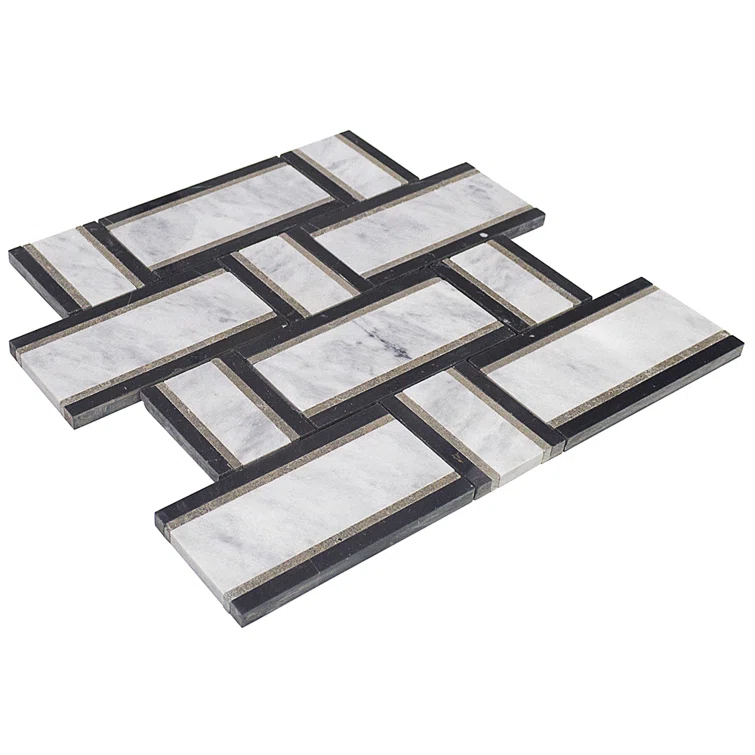 Mingle Natural Stone Mosaic Sheet Wall & Floor Tile