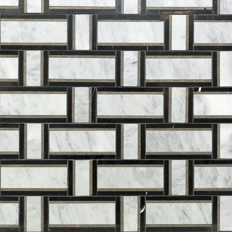 Mingle Natural Stone Mosaic Sheet Wall & Floor Tile