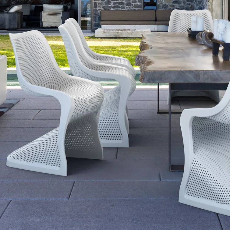 Spector Outdoor Stacking Dining Side Chair