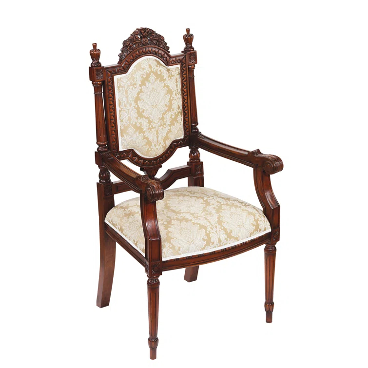 Design Toscano Salon des Rosiers Armchair