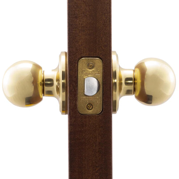 Ball Passage Door Knob with Round Rosette