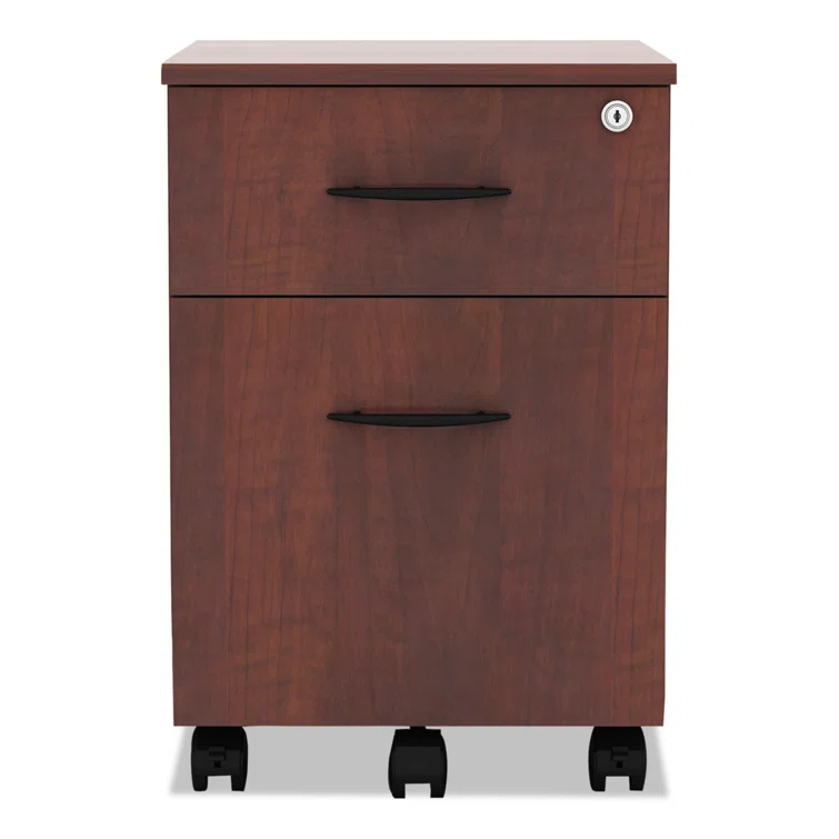 Alera 15.88'' Wide 2 -Drawer Mobile File Cabinet