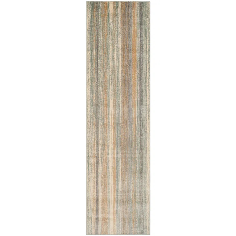 Pierrette Vintage Performance Abstract Rug