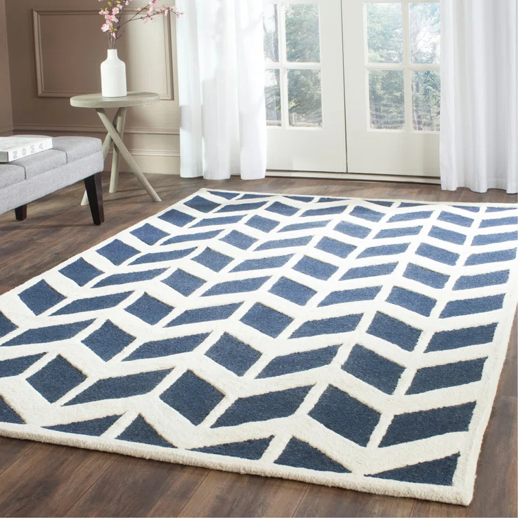 Esperance Tufted Wool Performance Geometric Rug
